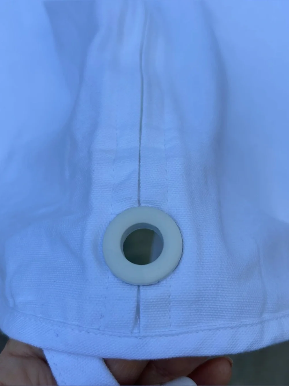 Authentic DIOR Garment / Hanging Bag in White Canvas